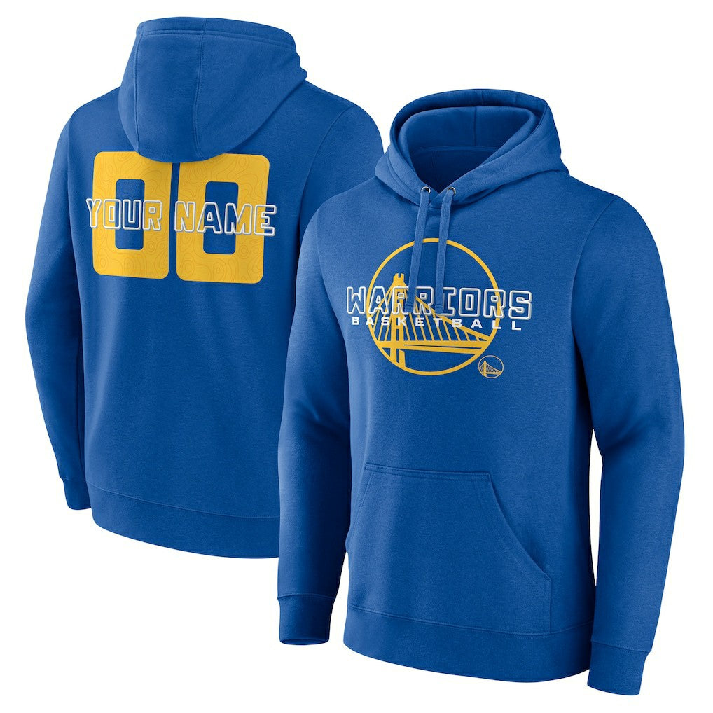 Golden State Warriors Stellar Personalized Name & Number Pullover Hoodie sale