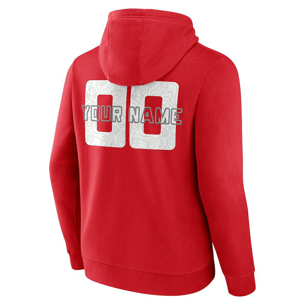Houston Rockets Stellar Personalized Name & Number Pullover Hoodie