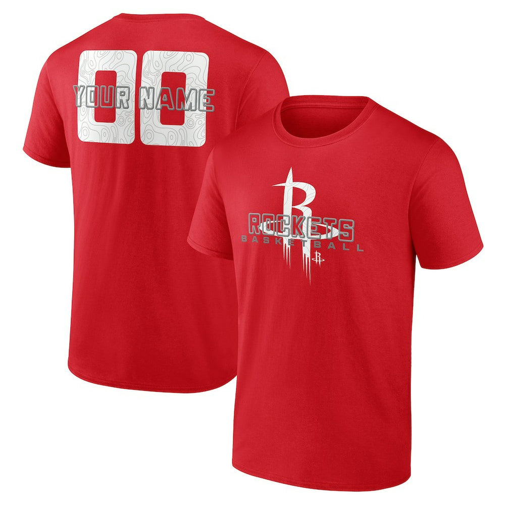 Houston Rockets Stellar Personalized Name & Number T-Shirt