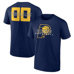 Indiana Pacers Stellar Personalized Name & Number T-Shirt