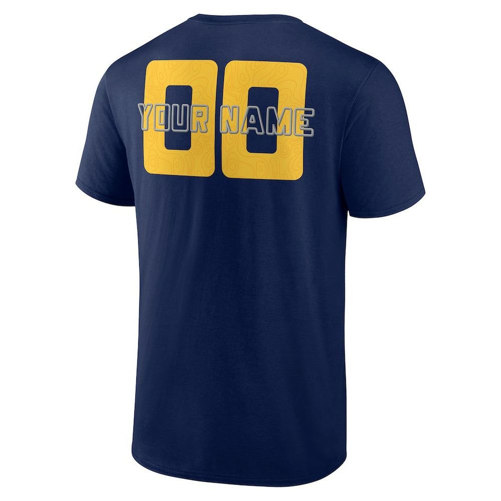 Indiana Pacers Stellar Personalized Name & Number T-Shirt
