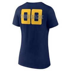 Indiana Pacers Women's Stellar Personalized Name & Number V-Neck T-Shirt