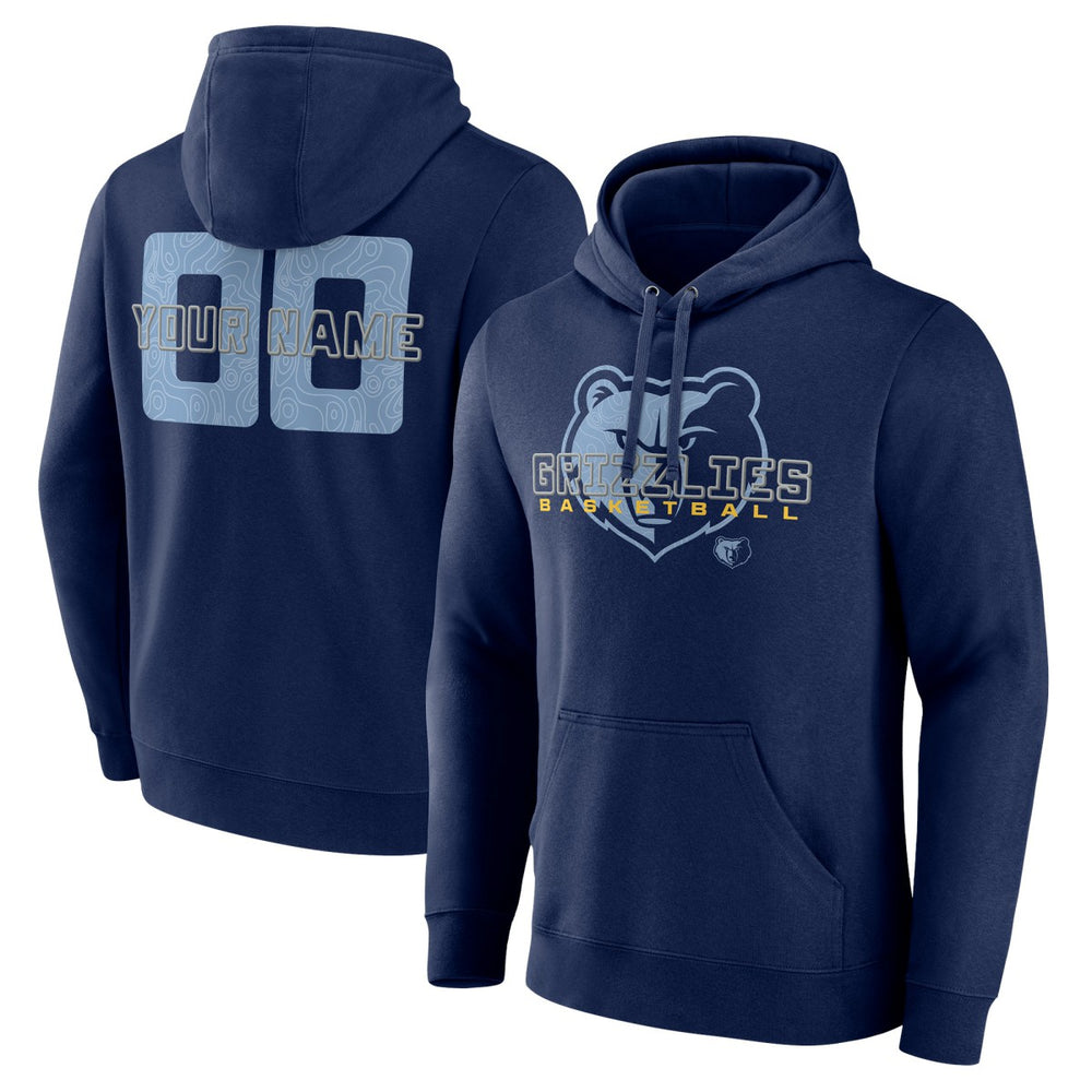 Memphis Grizzlies Stellar Personalized Name & Number Pullover Hoodie