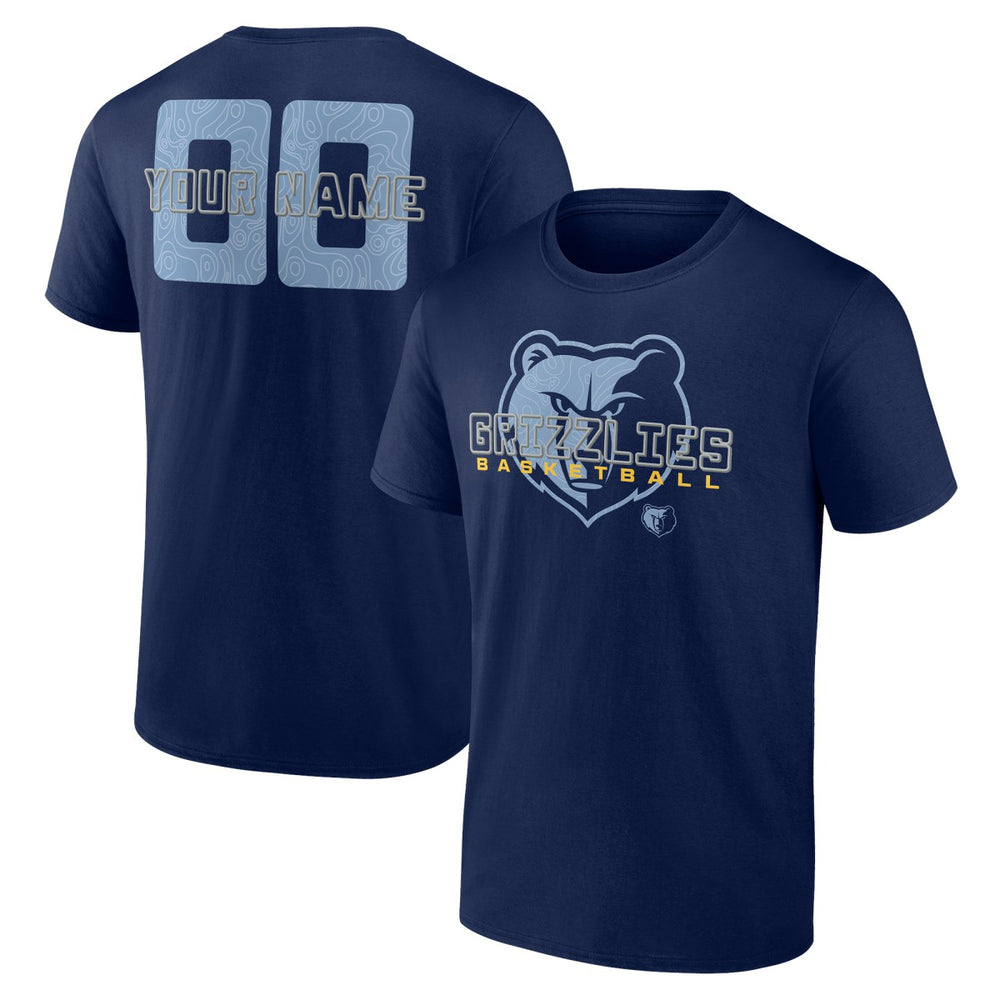 Memphis Grizzlies Stellar Personalized Name & Number T-Shirt