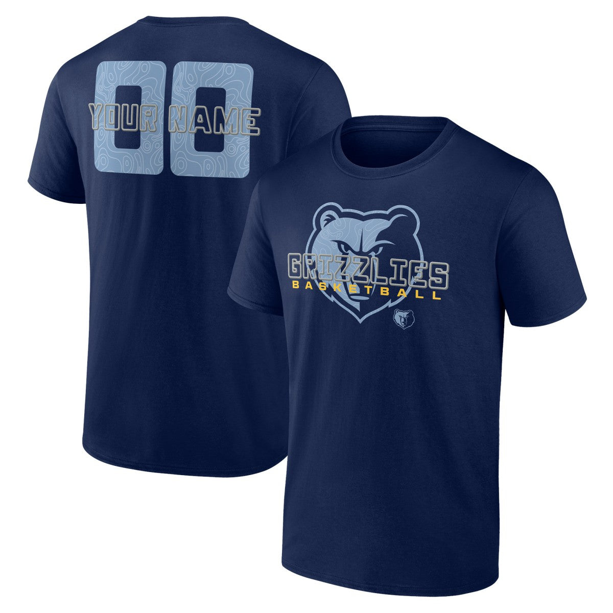 Memphis Grizzlies Stellar Personalized Name & Number T-Shirt