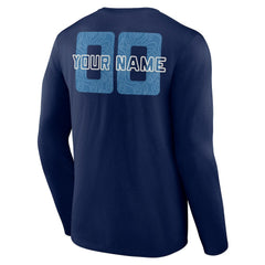 Minnesota Timberwolves Stellar Personalized Name & Number Long Sleeve T-Shirt