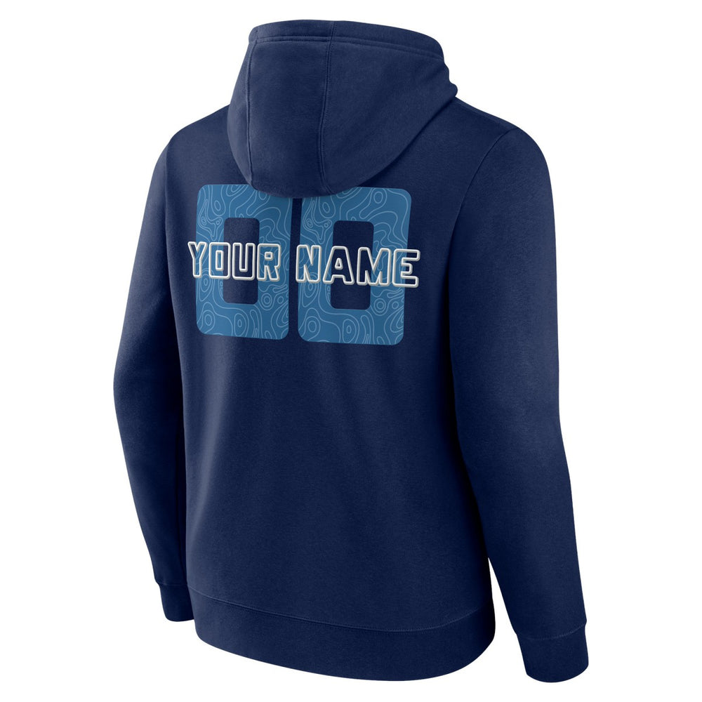 Minnesota Timberwolves Stellar Personalized Name & Number Pullover Hoodie