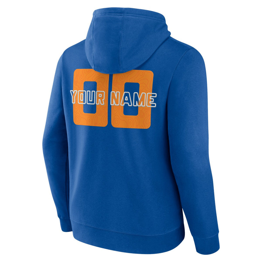 New York Knicks Stellar Personalized Name & Number Pullover Hoodie