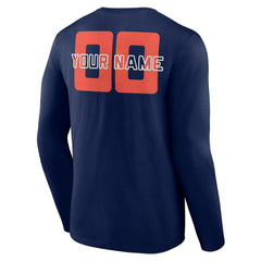 Oklahoma City Thunder Stellar Personalized Name & Number Long Sleeve T-Shirt