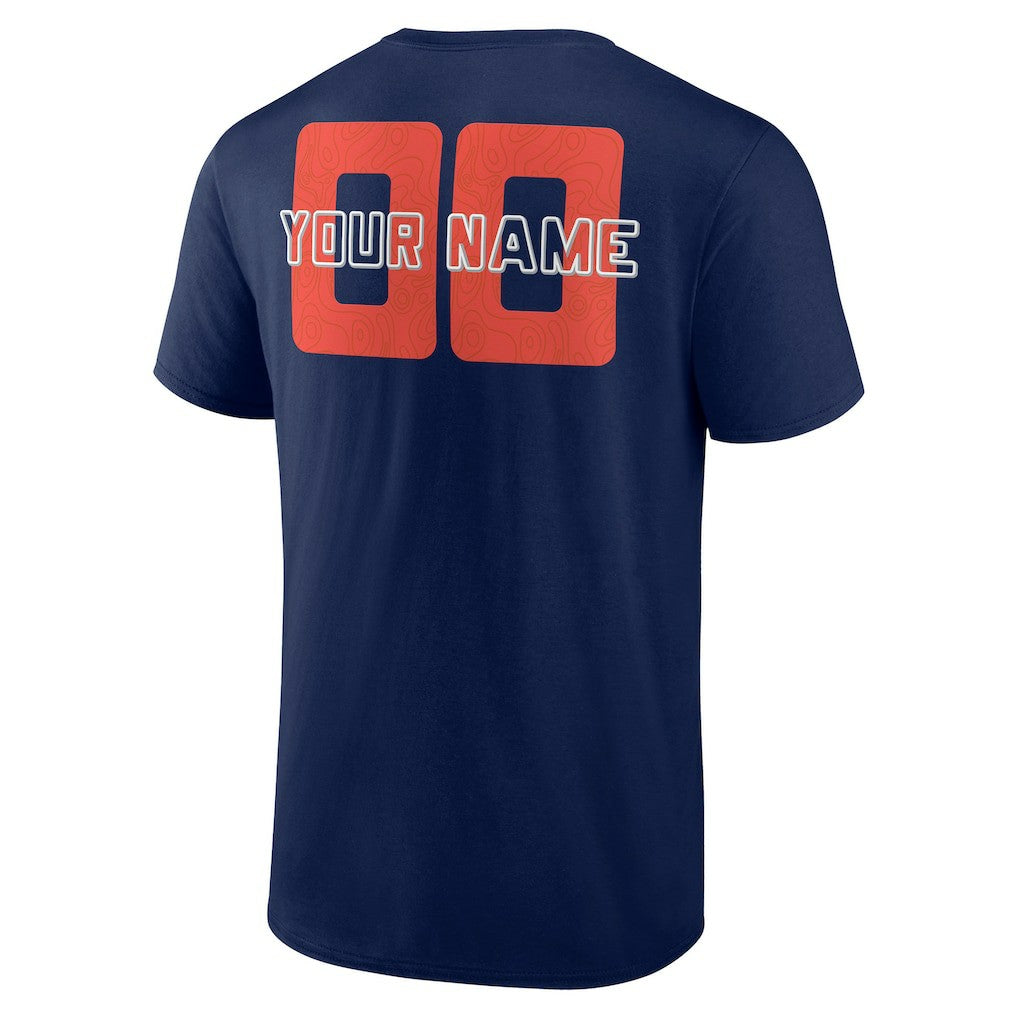 Oklahoma City Thunder Stellar Personalized Name & Number T-Shirt