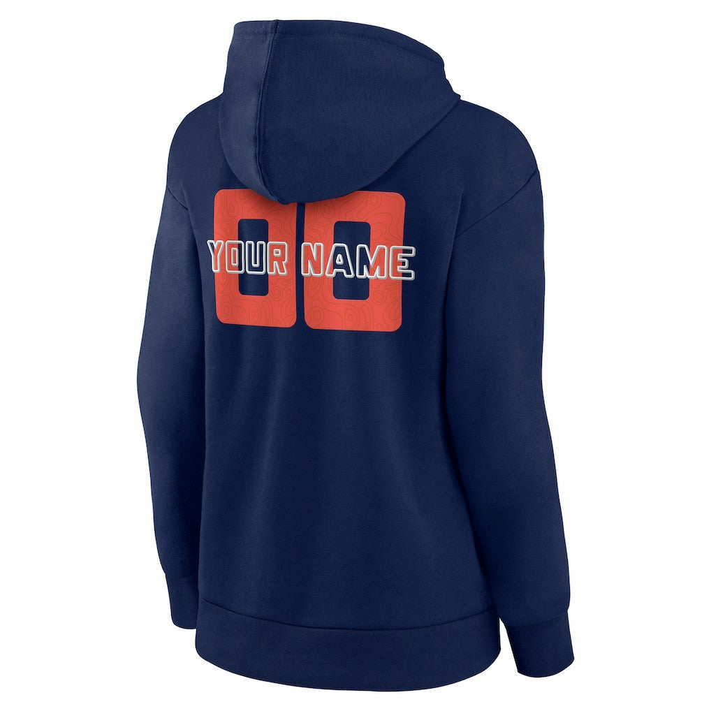Oklahoma City Thunder Women's Stellar Personalized Name & Number Pullover Hoodie