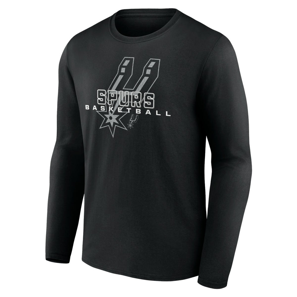 San Antonio Spurs Stellar Personalized Name & Number Long Sleeve T-Shirt