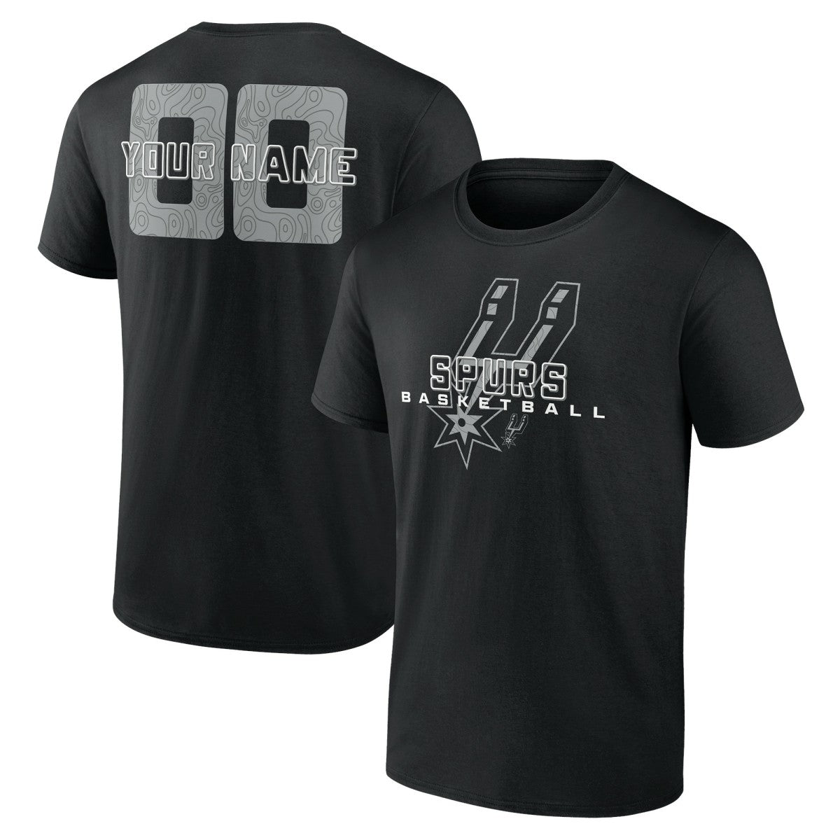 San Antonio Spurs Stellar Personalized Name & Number T-Shirt