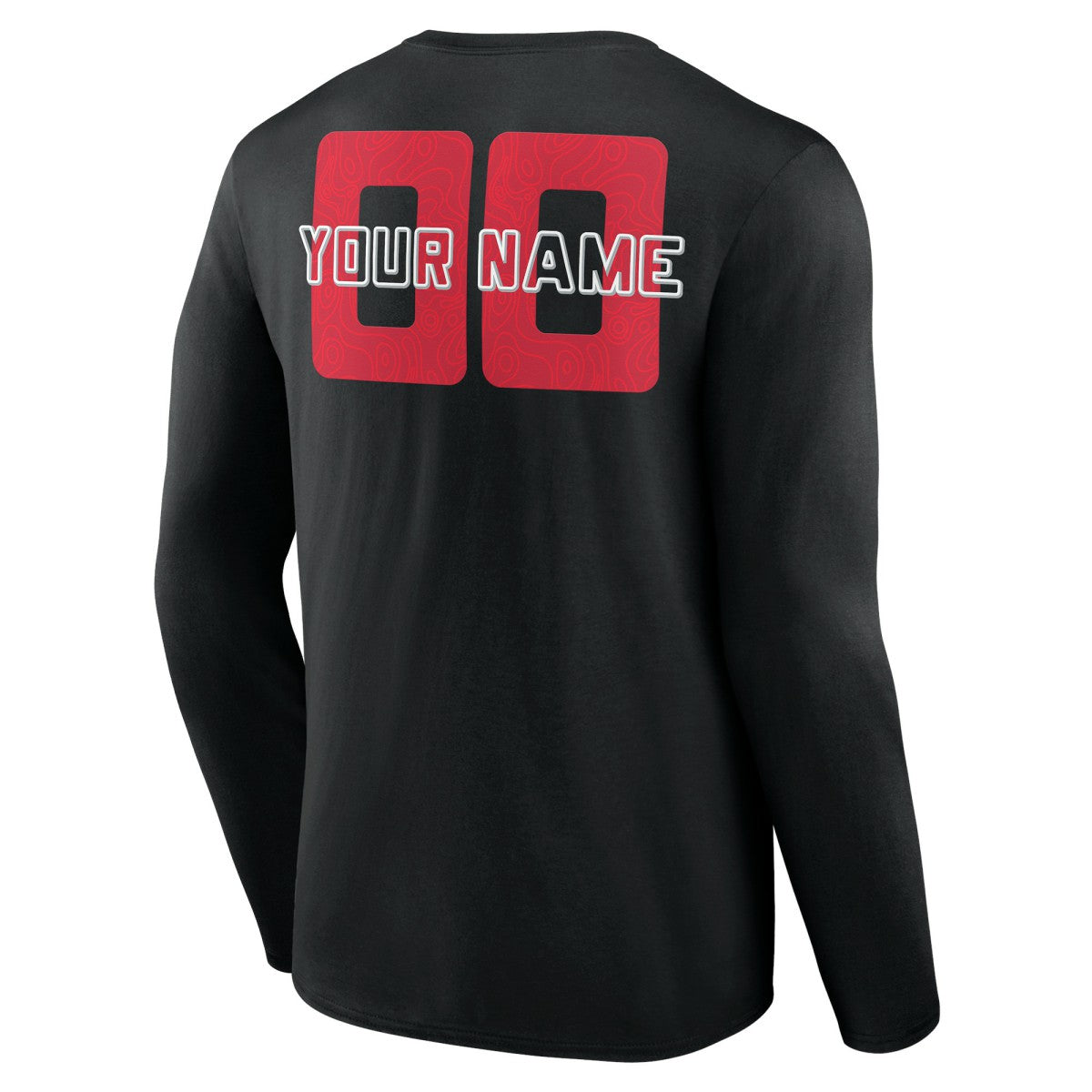 Toronto Raptors Stellar Personalized Name & Number Long Sleeve T-Shirt