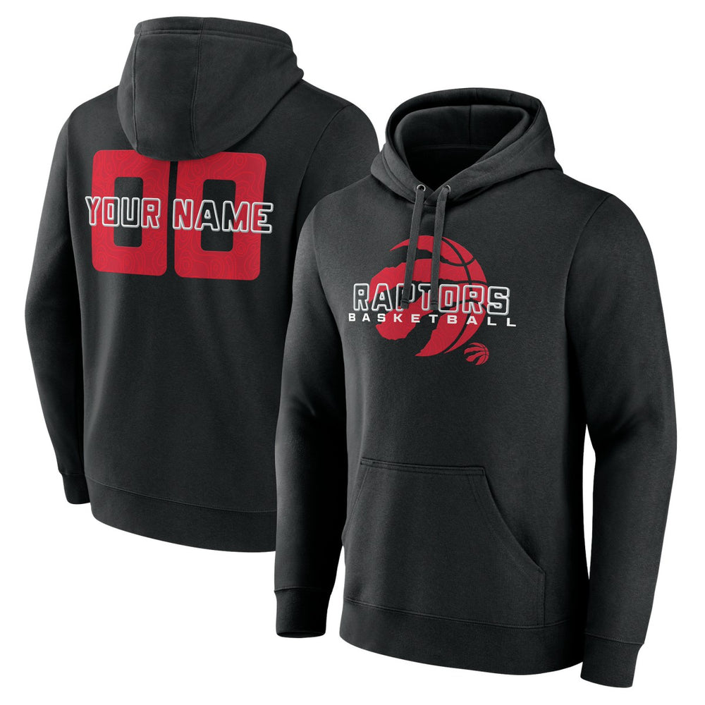 Toronto Raptors Stellar Personalized Name & Number Pullover Hoodie