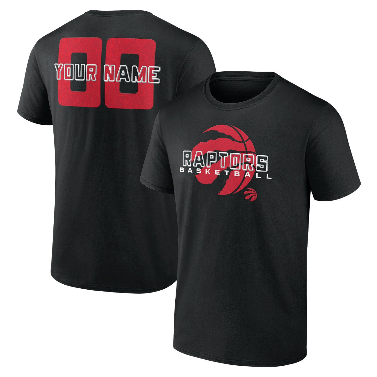 Toronto Raptors Stellar Personalized Name & Number T-Shirt