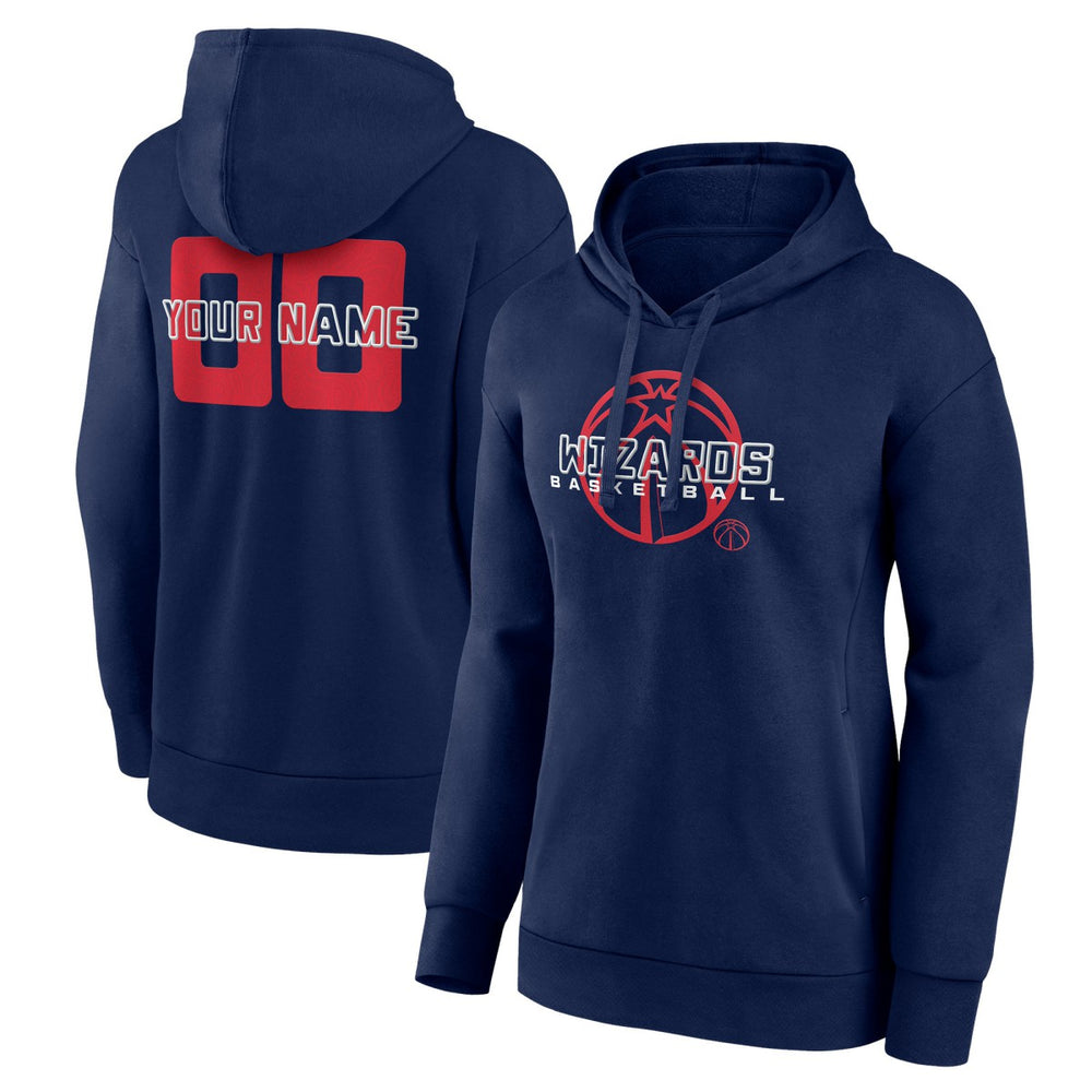 Washington Wizards Women's Stellar Personalized Name & Number Pullover Hoodie
