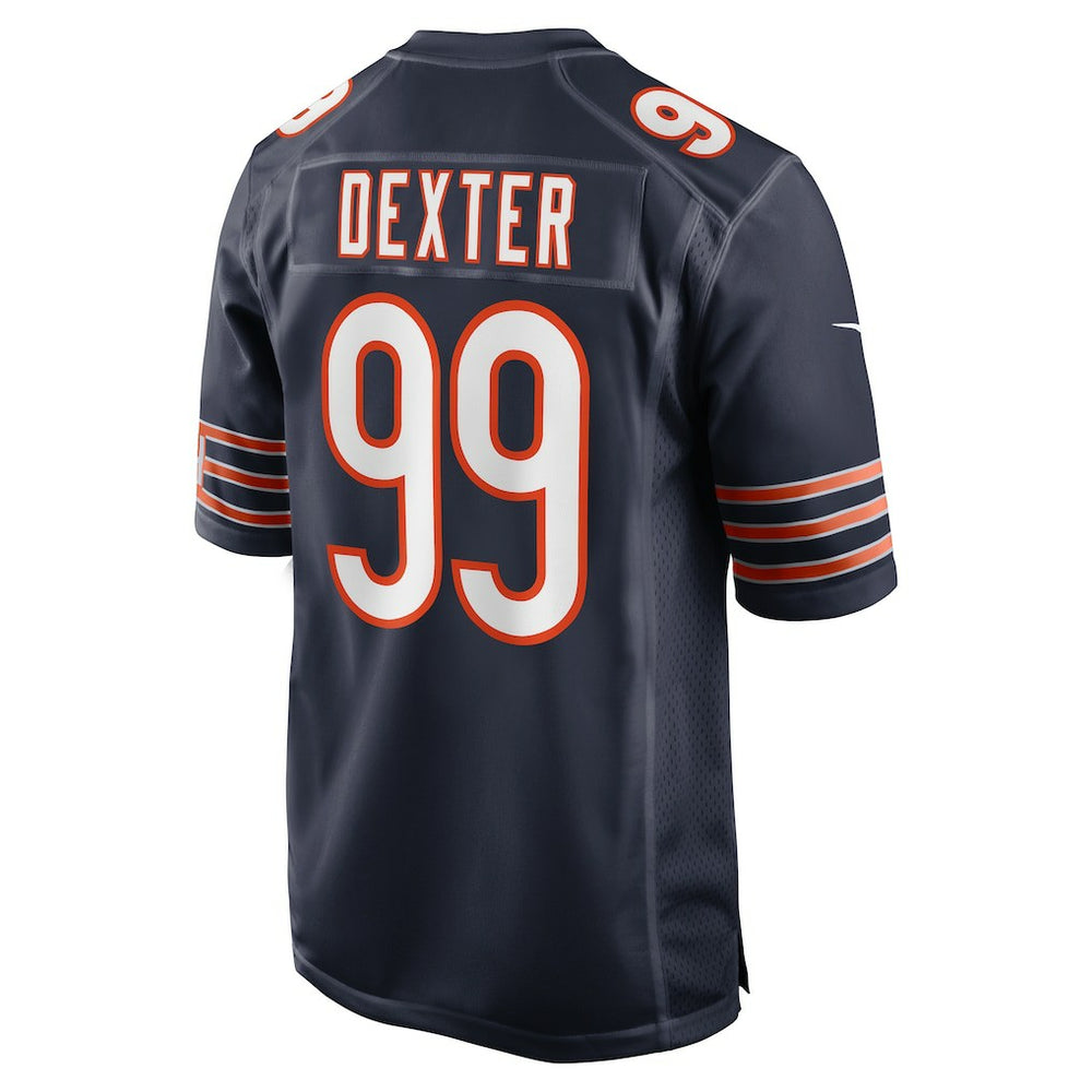 Gervon Dexter Sr  Team Game Jersey - Chicago Bears Jerseys