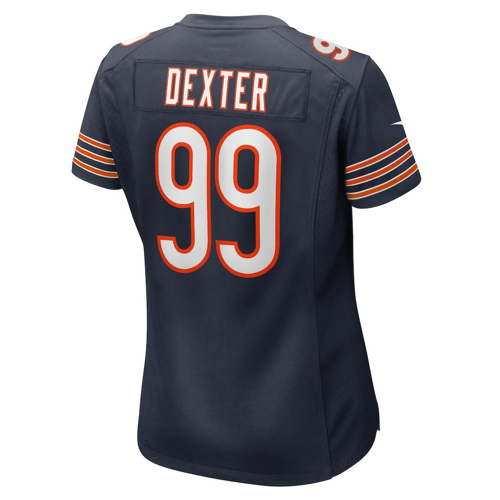 Gervon Dexter Sr  Women's Team Game Jersey - Chicago Bears Jerseys