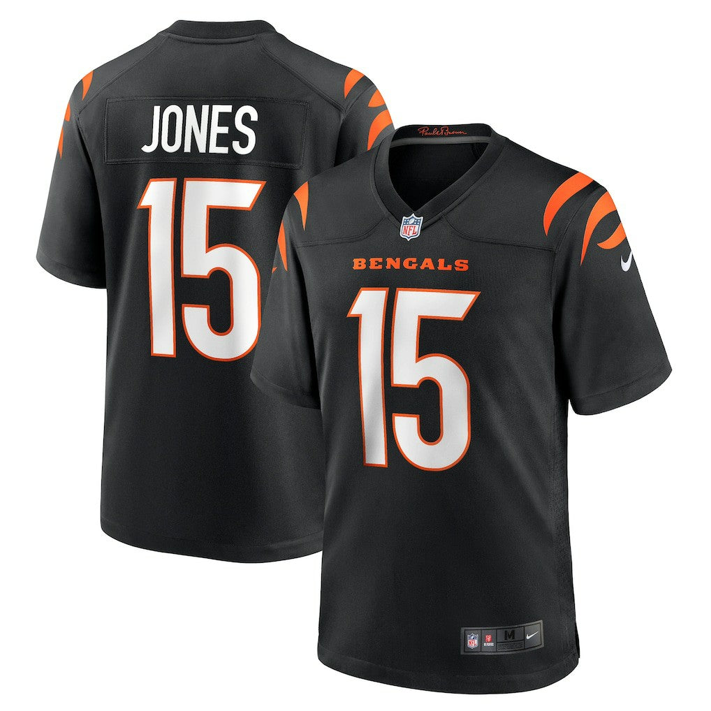 Charlie Jones  Team Game Jersey - Cincinnati Bengals Jerseys