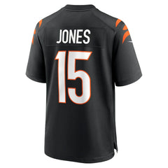 Charlie Jones  Team Game Jersey - Cincinnati Bengals Jerseys