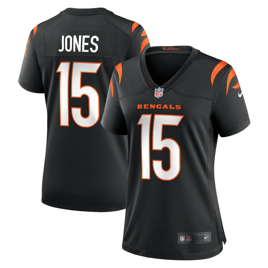 Charlie Jones  Women's Team Game Jersey - Cincinnati Bengals Jerseys