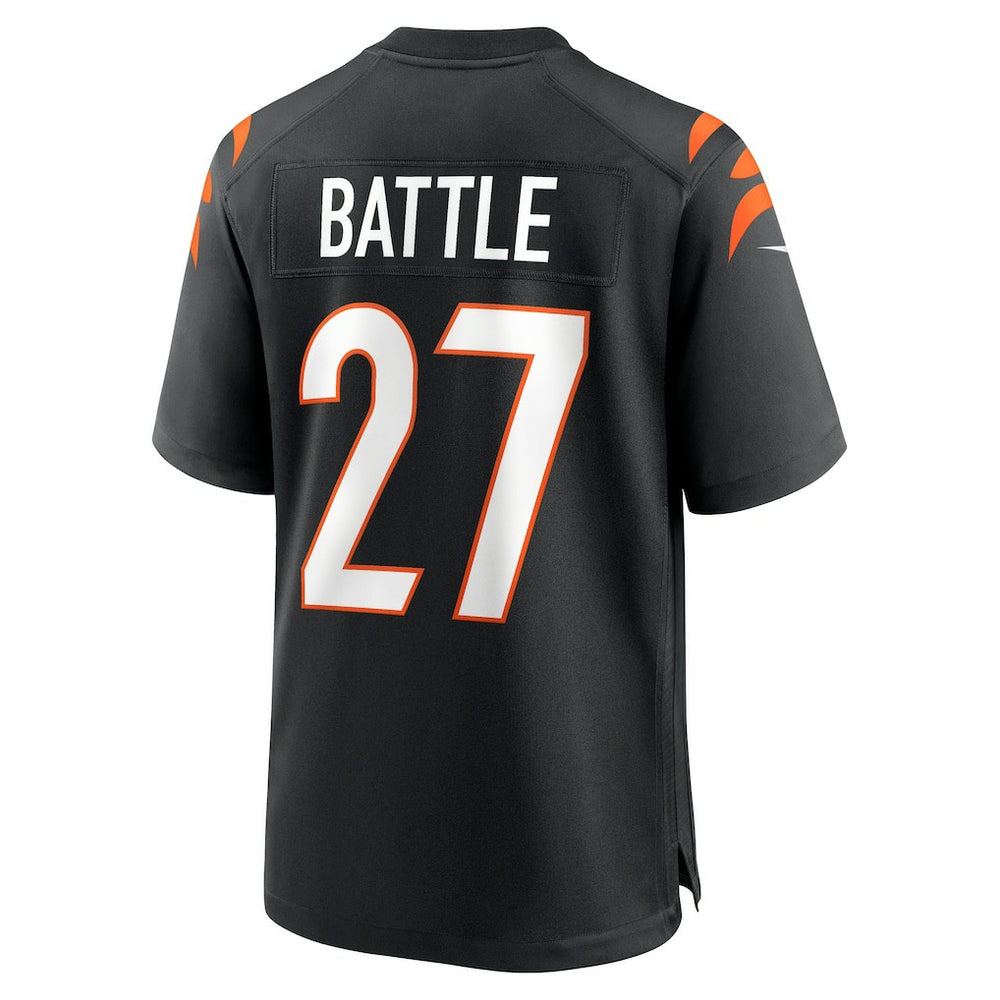 Jordan Battle  Team Game Jersey - Cincinnati Bengals Jerseys