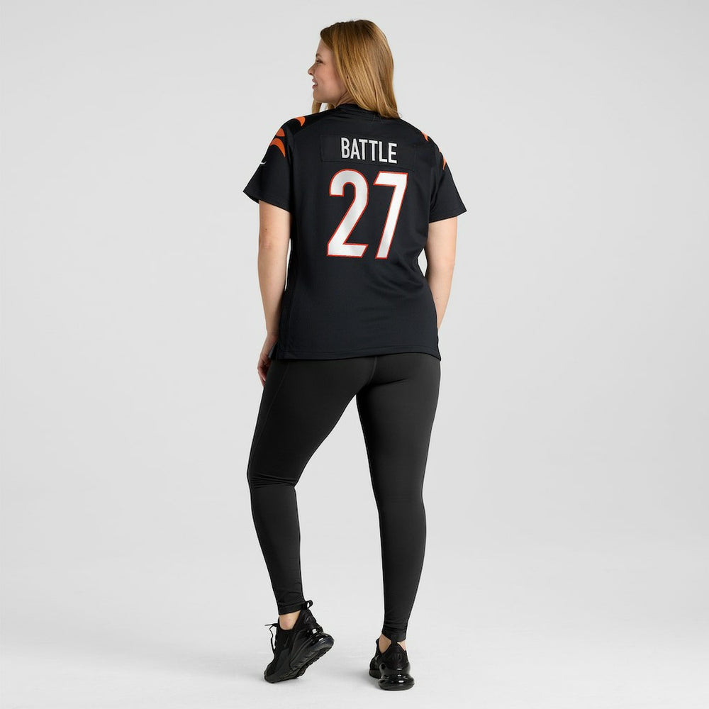 Jordan Battle  Women's Team Game Jersey - Cincinnati Bengals Jerseys