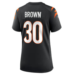 Chase Brown  Women's Team Game Jersey - Cincinnati Bengals Jerseys