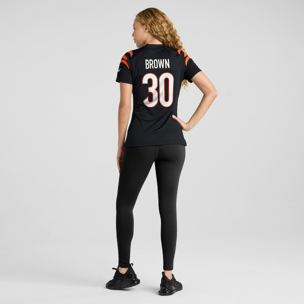 Chase Brown  Women's Team Game Jersey - Cincinnati Bengals Jerseys