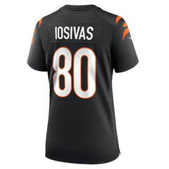 Andrei Iosivas  Women's Team Game Jersey - Cincinnati Bengals Jerseys