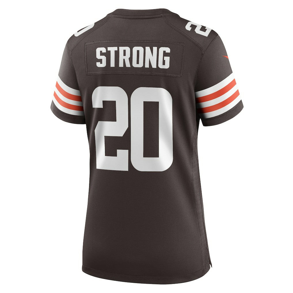 Pierre Strong Jr.  Women's Team Game Jersey - Cleveland Browns Jerseys
