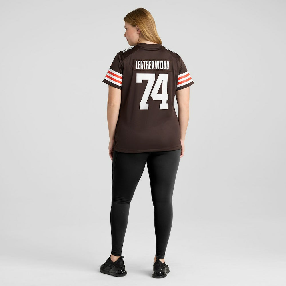 Alex Leatherwood  Women's Team Game Jersey - Cleveland Browns Jerseys