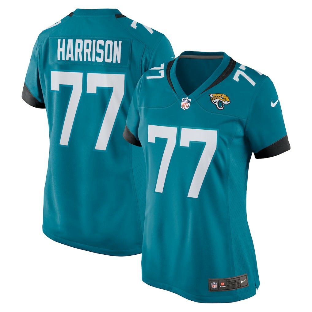 Anton Harrison  Women's Team Game Jersey - Jacksonville Jaguars Jerseys
