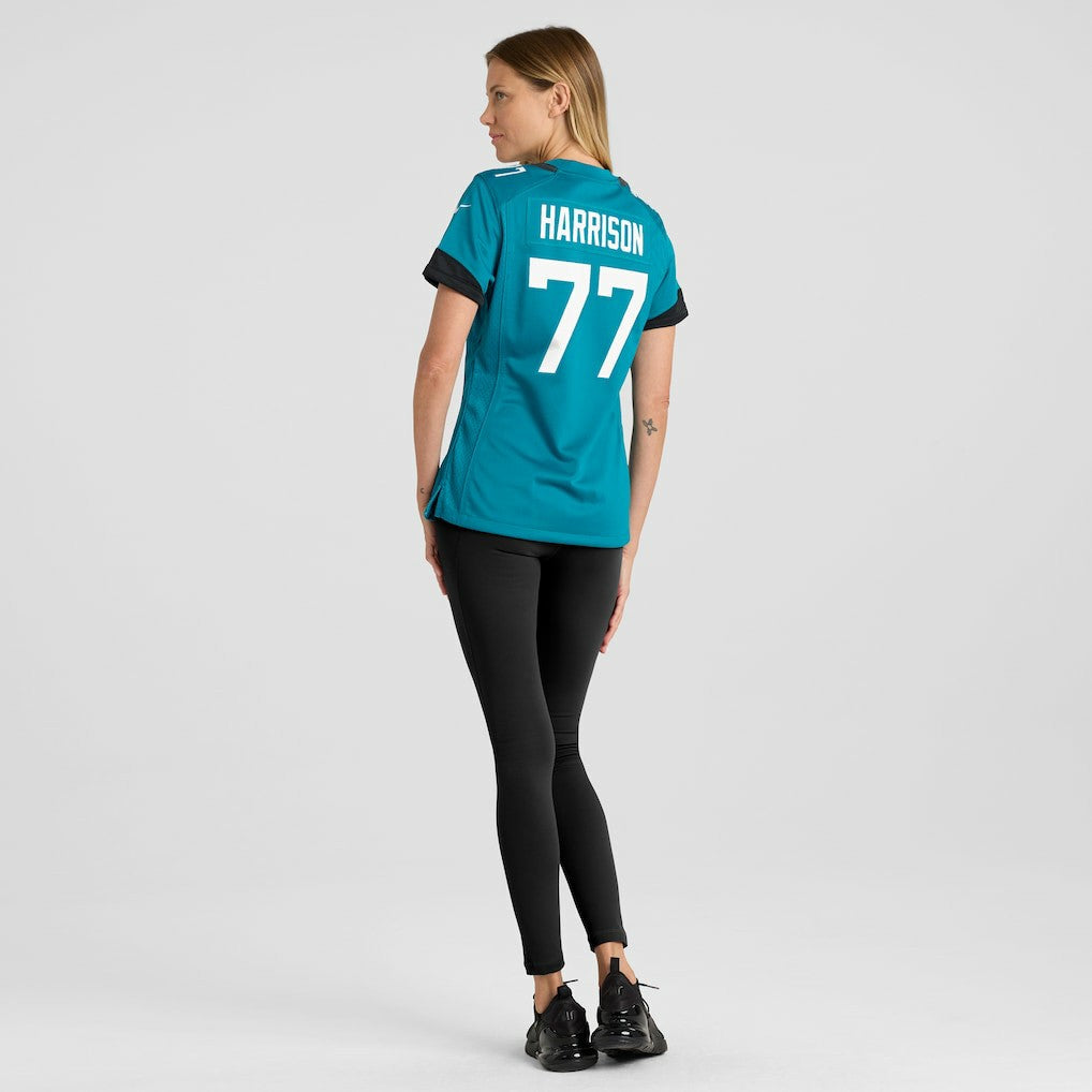 Anton Harrison  Women's Team Game Jersey - Jacksonville Jaguars Jerseys