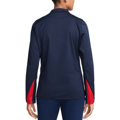 USMNT Women's 2024 Strike Drill Performance Quarter-Zip Pullover Top