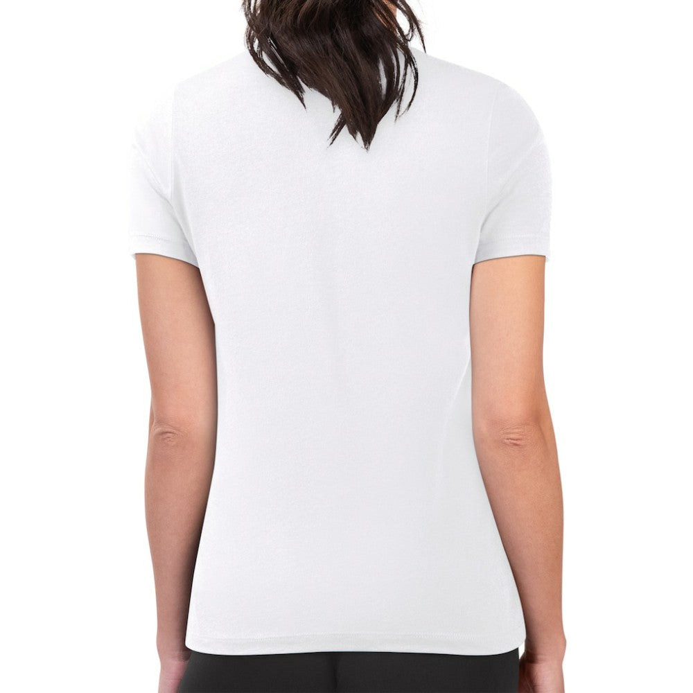 White San Francisco Giants G-III 4Her by Carl Banks Women's Super-Slim Fit Lightweight Love Graphic Team T-Shirt
