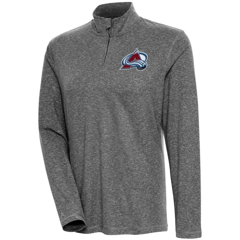 NHL Colorado Avalanche Antigua Women's Confront Quarter-Zip Pullover Top
