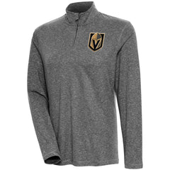 NHL Vegas Golden Knights Antigua Women's Confront Quarter-Zip Pullover Top