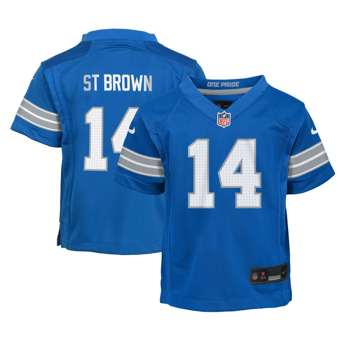 Amon-Ra St. Brown  Preschool Player Game Jersey - Detroit Lions Jerseys
