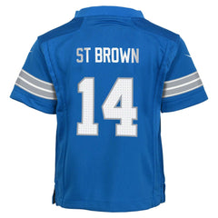 Amon-Ra St. Brown  Preschool Player Game Jersey - Detroit Lions Jerseys