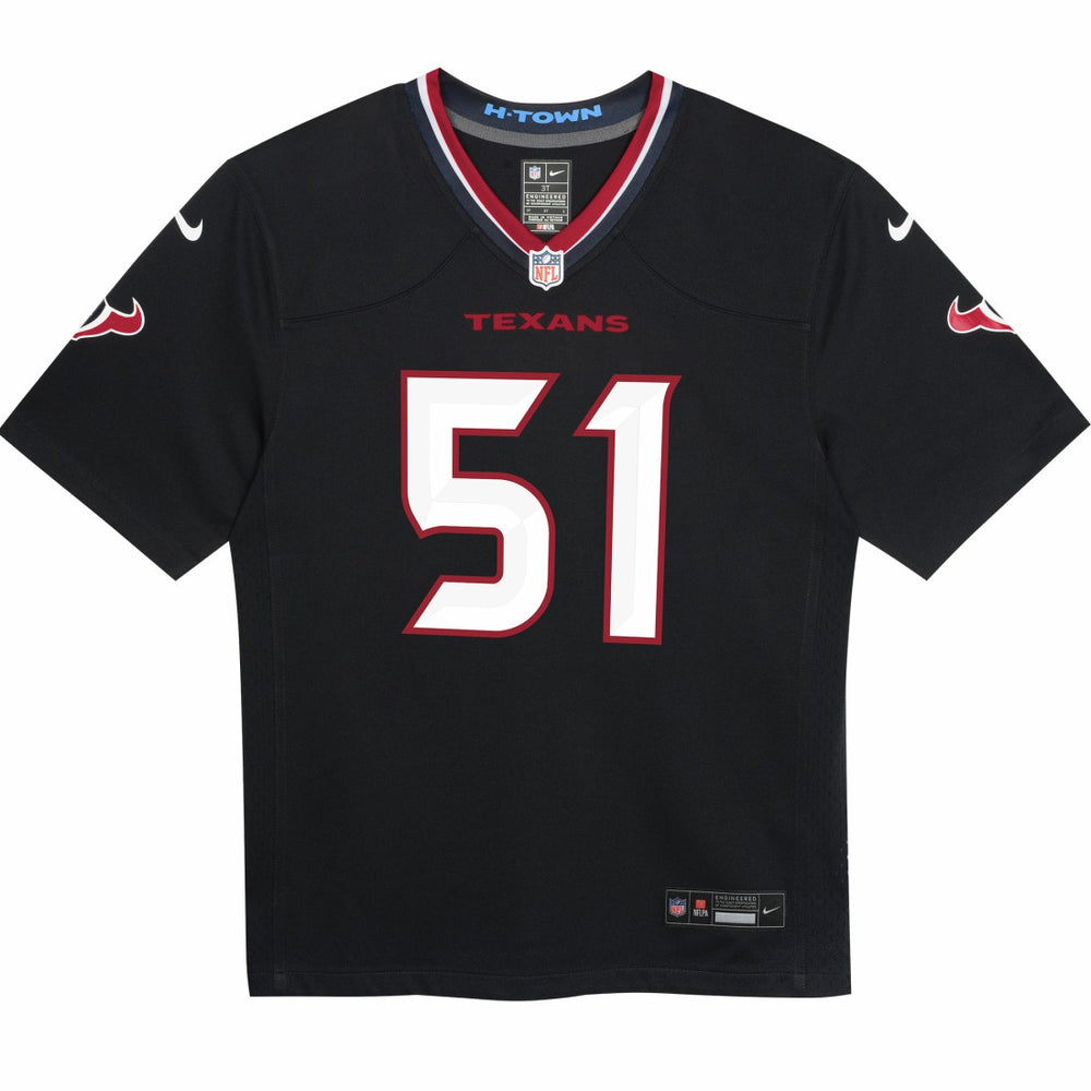 Will Anderson Jr.  Preschool Game Jersey - Houston Texans Jerseys
