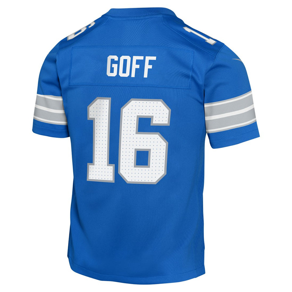 Jared Goff  Youth Game Jersey - Detroit Lions Jerseys
