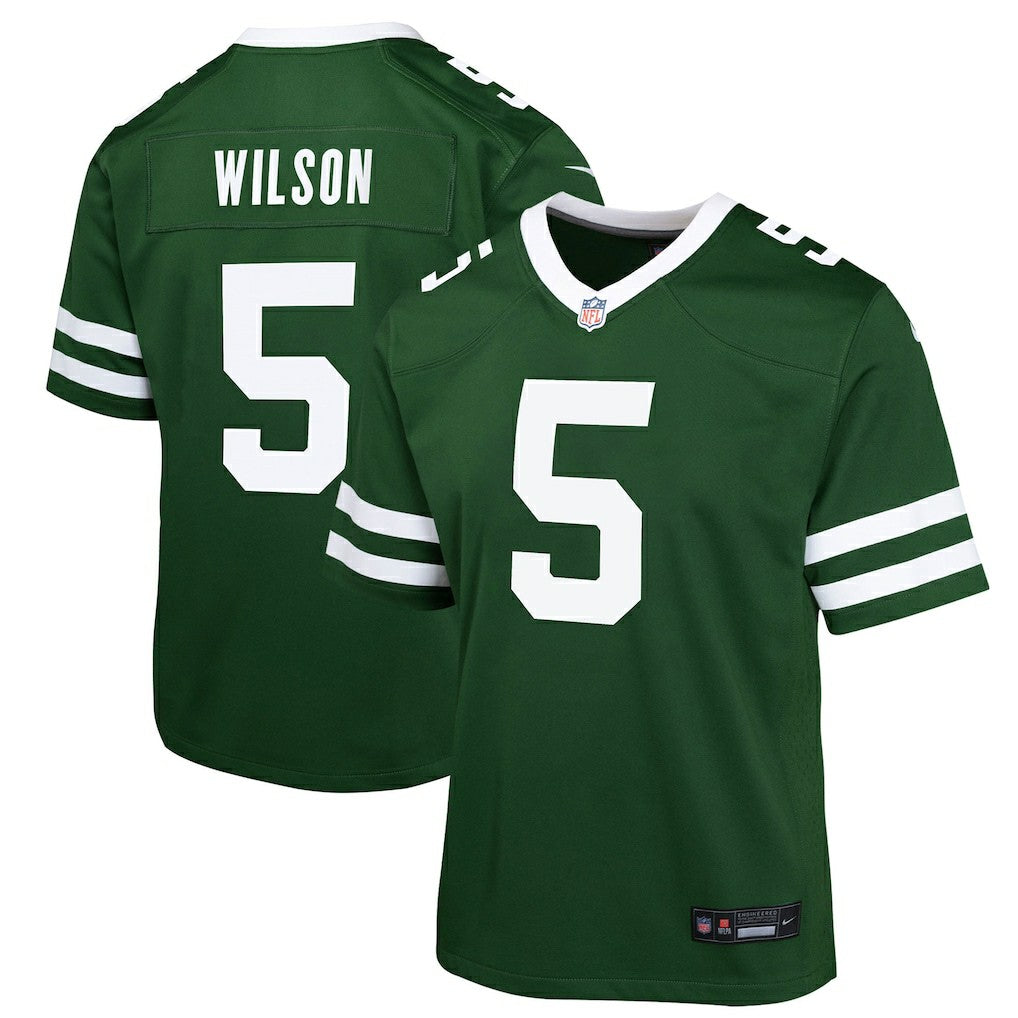 Garrett Wilson  Youth Game Jersey - New York Jets Jerseys