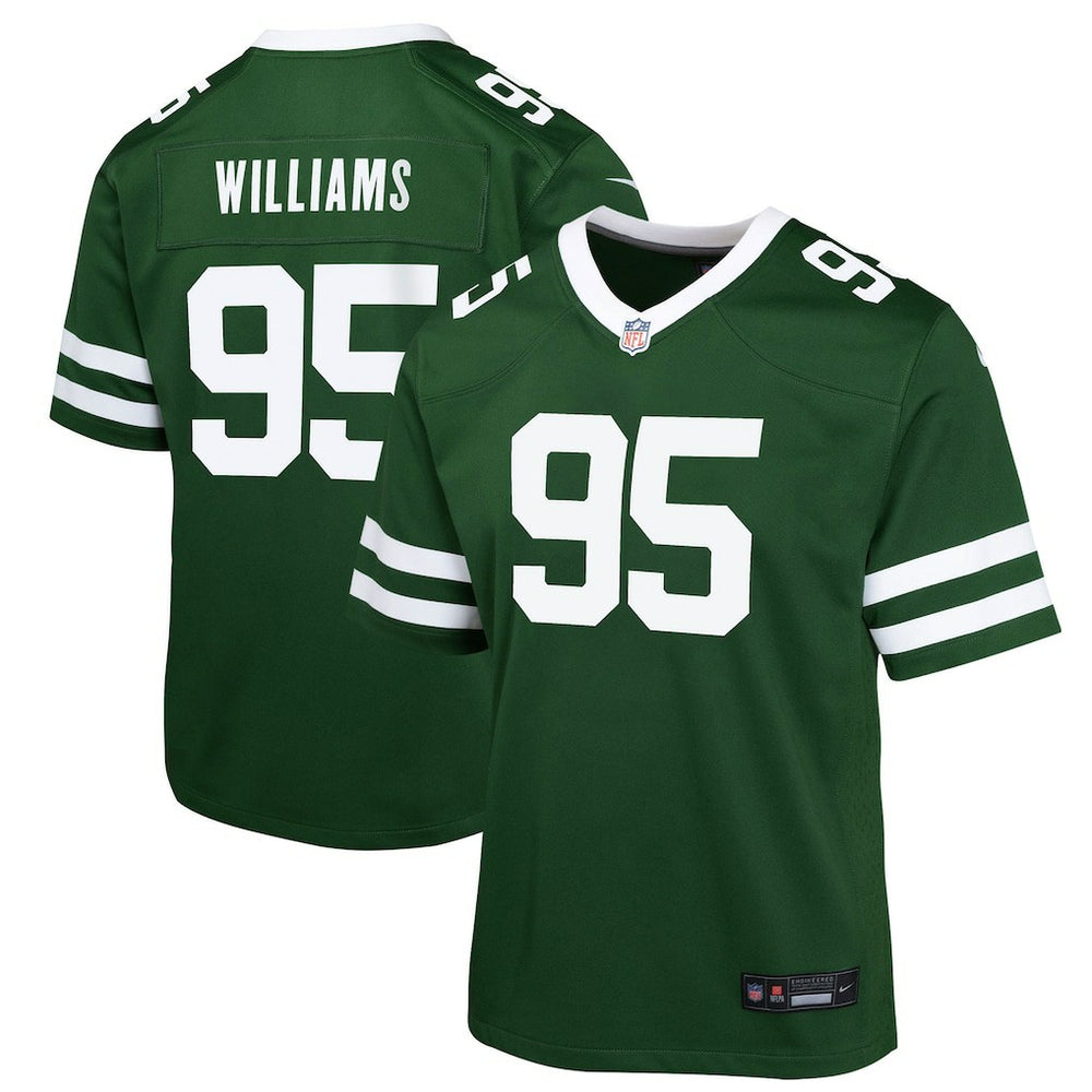 Quinnen Williams  Youth Game Jersey - New York Jets Jerseys
