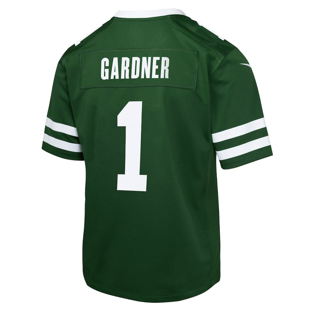 Ahmad Sauce Gardner  Youth Game Jersey - New York Jets Jerseys