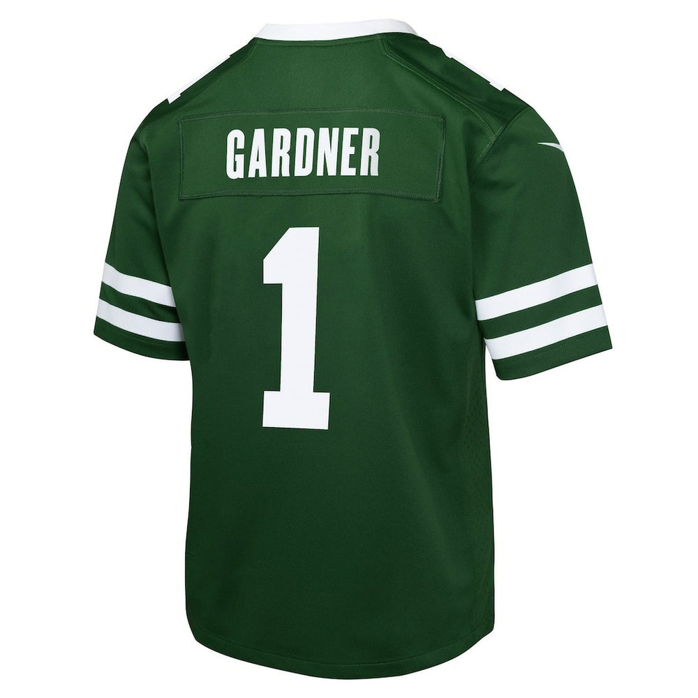 Ahmad Sauce Gardner  Youth Game Jersey - New York Jets Jerseys