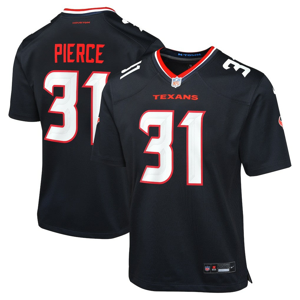 Dameon Pierce  Youth Game Jersey - Houston Texans Jerseys