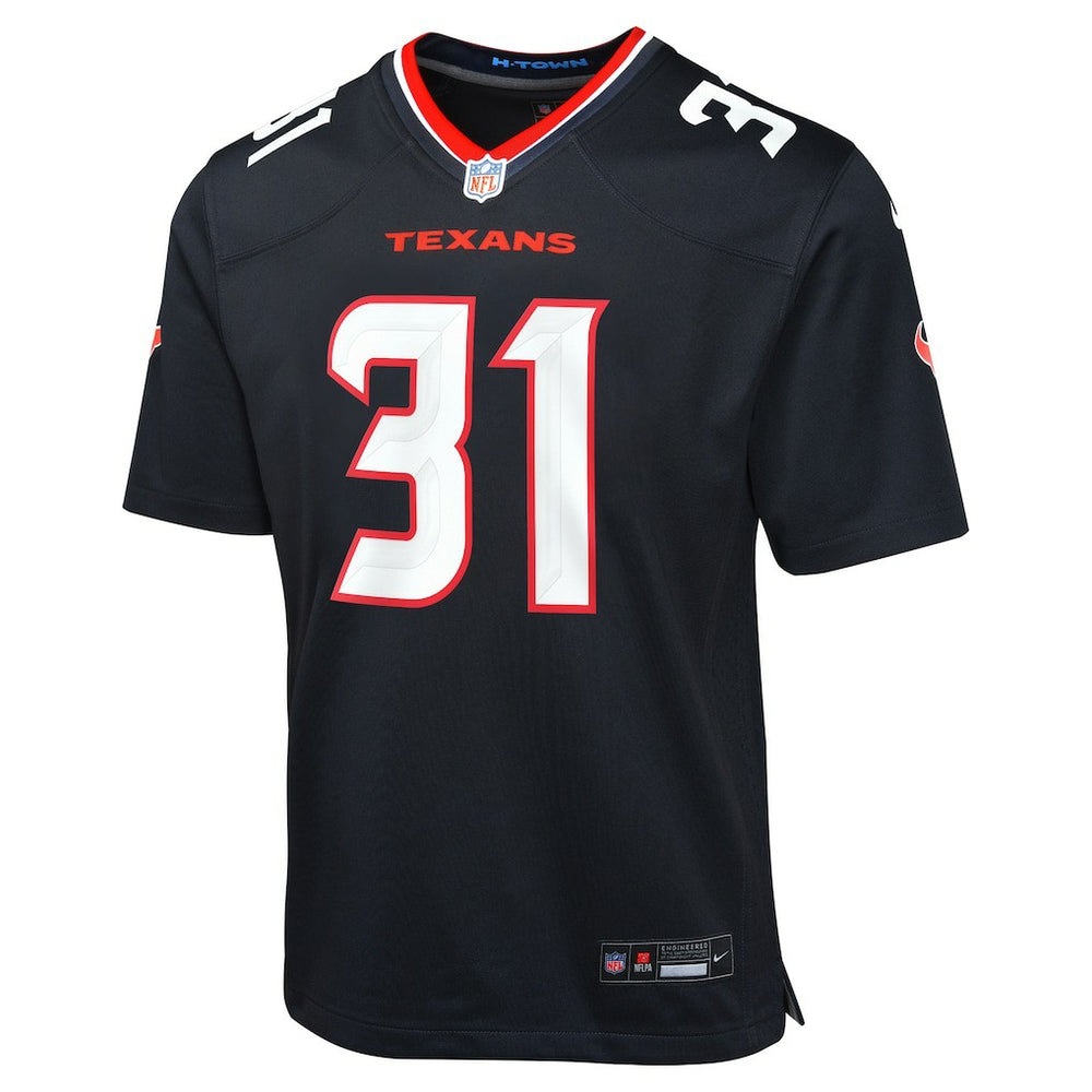 Dameon Pierce  Youth Game Jersey - Houston Texans Jerseys
