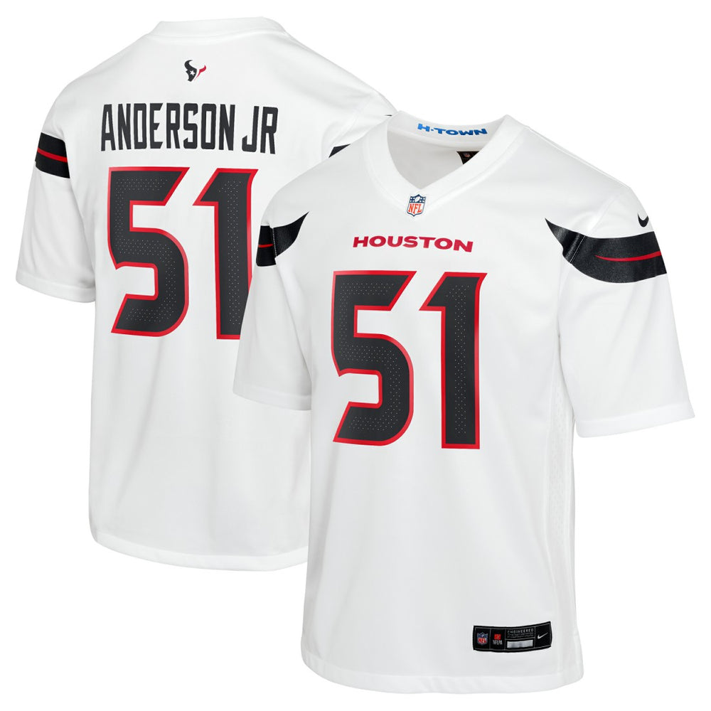 Will Anderson Jr.  Youth Game Jersey - Houston Texans Jerseys